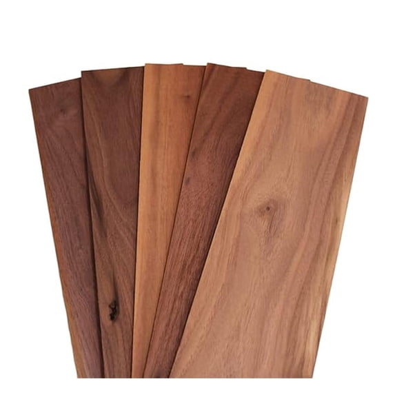 Natural Walnut Thin Sawn Lumber Board Blanks 1/8" x 4" (10pcs) (1/8" x 4" x 18")