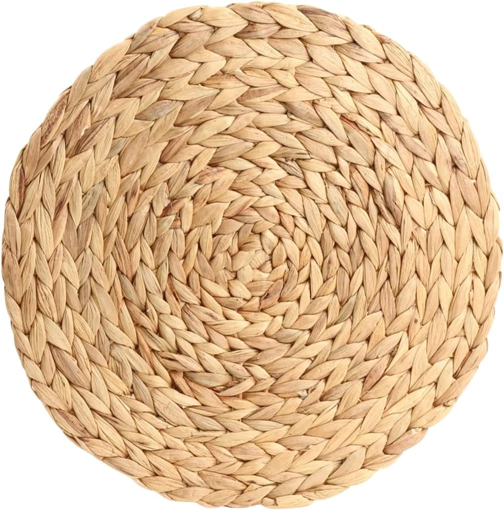 正規品 PERFORMAX Water Hyacinth Table Water Hyacinth Placemat Collection for Elegant Dining & Home Decor