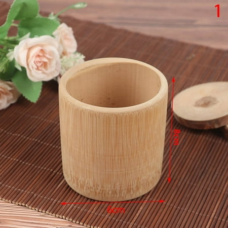 Natural Water Tea Beer Bamboo Carved Cup Coffee Juice Milk Drinking Mug Hot Cup