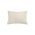 thumbnail image 1 of Natural Waves Beige Indoor Outdoor Pillow 24x24, 1 of 12