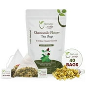 Natural Way Natural Chamomile Flower Tea | Organic Chamomile Flower Herbal Tea Bags | Kosher Certified | Raw, Vegan, Non GMO & Gluten Free | USDA Certified | Origin - Albania (1/8 lbs / 2 oz)