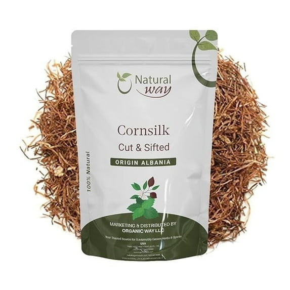 Natural Way Cornsilk Cut & Sifted (Stigma maydis) - Pure, Vegan, Non ...