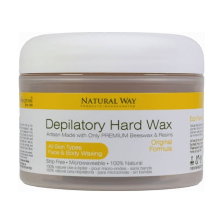 Natural Way Hard Wax: Face & Body Waxing Microwaveable
