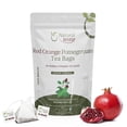 thumbnail image 1 of Natural Way Natural Red Orange Pomegranate Tea | Natural Red Orange Pomegranate Tea Bag | Kosher Certified | Raw, Vegan, Non GMO & Gluten Free | USDA Certified | Origin - Albania (1/8 LBS / 2 OZ), 1 of 3