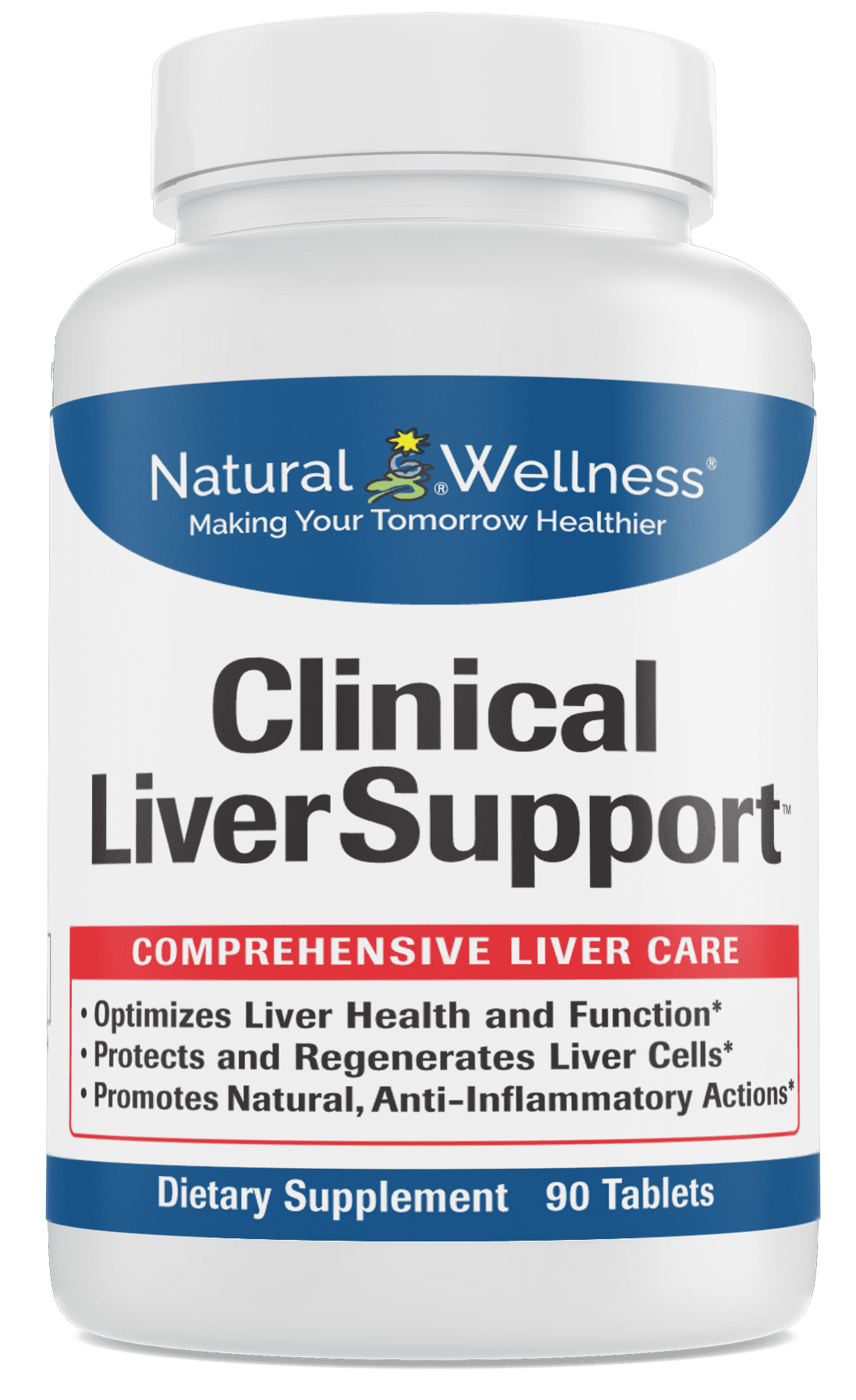 Natural Wellness Clinical Liver Support Patented Milk Thistle