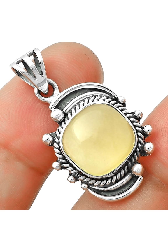 Natural Whiskey Quartz 925 Sterling Silver Pendant Jewelry P-1012 SDP126844