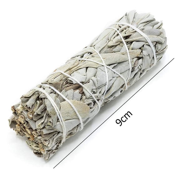 Natural White Sage Sticks - Fresh, Natural Sage Smudge Sticks with Instructions & Blessings - Wand Sage for Cleansing House Negative Energy & Other Smudging Rituals