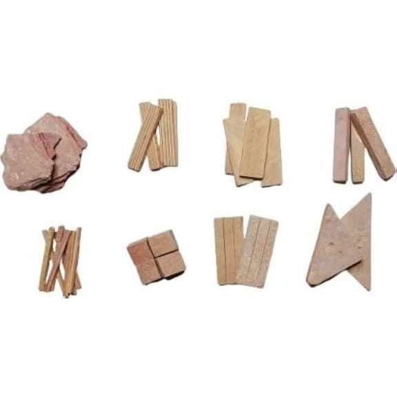 Natural White Slate Pencil Mix Items Bar Chips Traingle Cube Billards Chalk Box For Blackboard