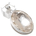 thumbnail image 1 of Natural White Topaz Gemstone Handmade 925 Sterling Silver Pendant 2.05", 1 of 2