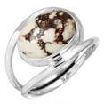 thumbnail image 1 of Natural Wild Horse Ring 925 Sterling Silver Handmade Jewelry, 1 of 6