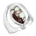 thumbnail image 1 of Natural Wild Horse Women Jewelry 925 Sterling Silver Ring, 1 of 6