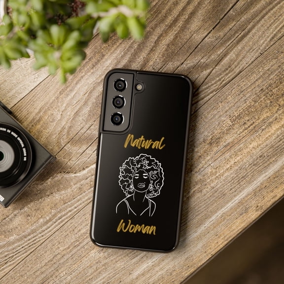 Natural Woman All About Me (WL)Tough Phone Cases BLACK