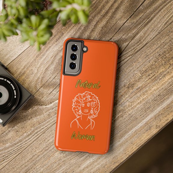 Natural Woman All About Me (WL)Tough Phone Cases ORANGE