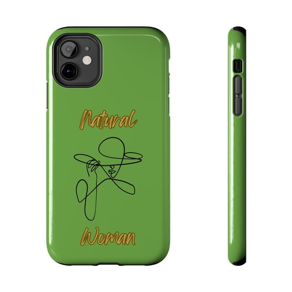 Natural Woman An Original (BL)Tough Phone Cases GREEN