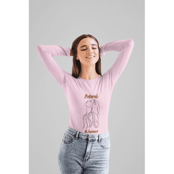 Natural Woman Appreciation (BL) Long Sleeve T-Shirt