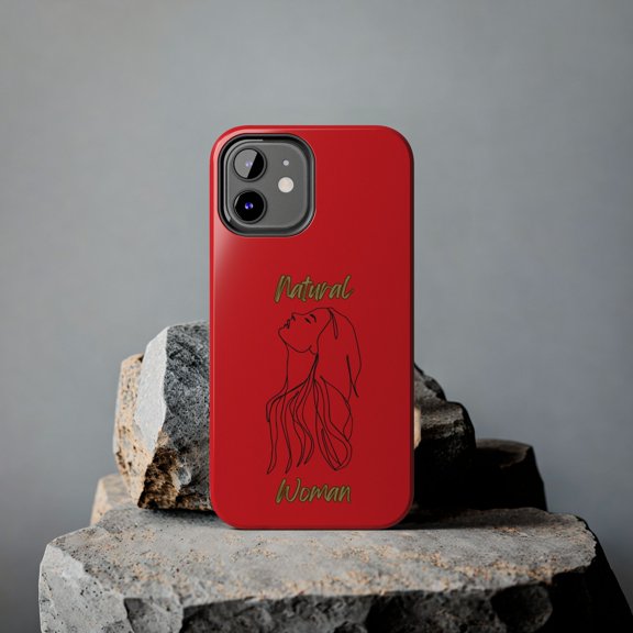 Natural Woman Appreciation (BL) Tough Phone Cases RED