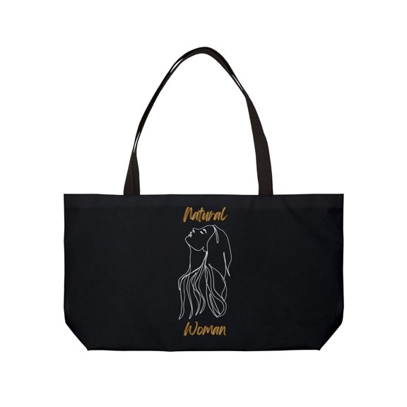 Natural Woman Appreciation (WL) WeekenderTote Bag BLACK