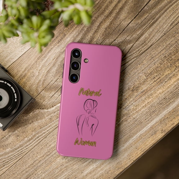 Natural Woman Back (BL)Tough Phone Cases LIGHT PINK