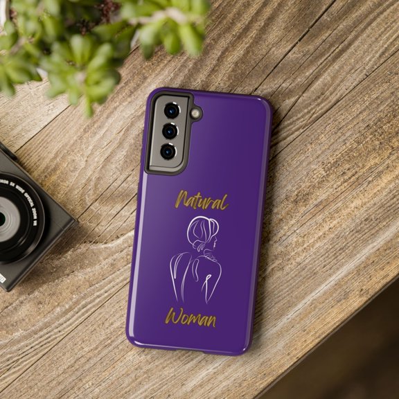 Natural Woman Back (WL)Tough Phone Cases PURPLE