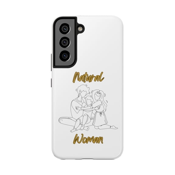 Natural Woman Bear Hugs (BL) Tough Phone Cases WHITE