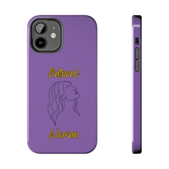Natural Woman Breeze On Face (BL)Tough Phone Cases LIGHT PURPLE