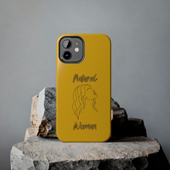 Natural Woman Breeze On Face (BL)Tough Phone Cases YELLOW