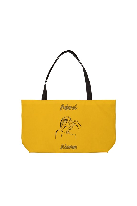 Natural Woman Bright Future (BL) Weekender Tote Bag YELLOW