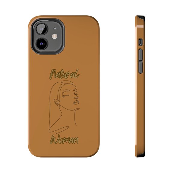 Natural Woman Calm (BL) Tough Phone Cases LIGHT BROWN
