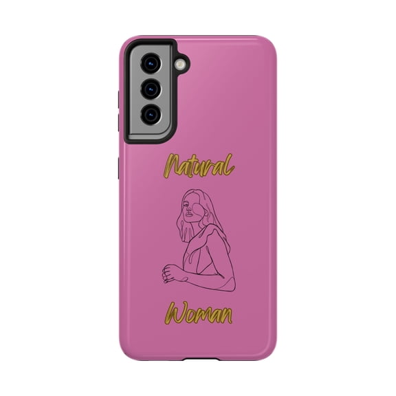 Natural Woman Care Free (BL)Tough Phone Cases LIGHT PINK