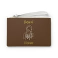 thumbnail image 1 of Natural Woman Content (WL) Clutch Bag BROWN, 1 of 5