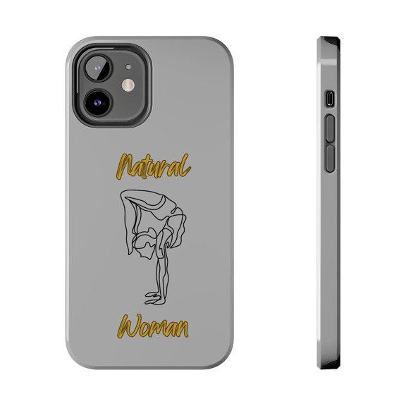 Natural Woman Flexible (BL)Tough Phone Cases LIGHT GREY