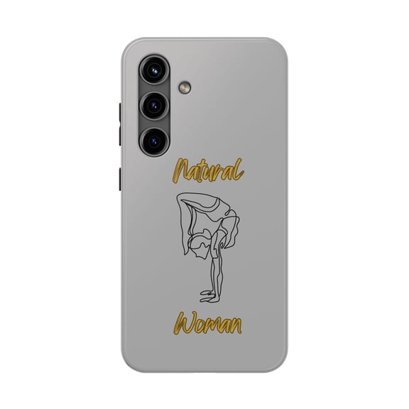 Natural Woman Flexible (BL)Tough Phone Cases LIGHT GREY