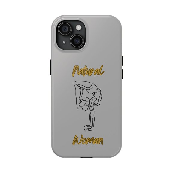 Natural Woman Flexible (BL)Tough Phone Cases LIGHT GREY
