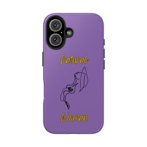 Natural Woman Free (BL)Tough Phone Cases LIGHT PURPLE