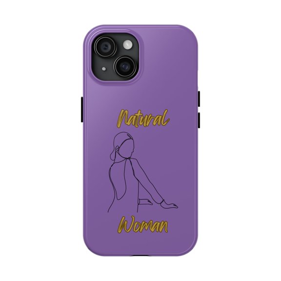 Natural Woman Hands Free (BL)Tough Phone Cases LIGHT PURPLE