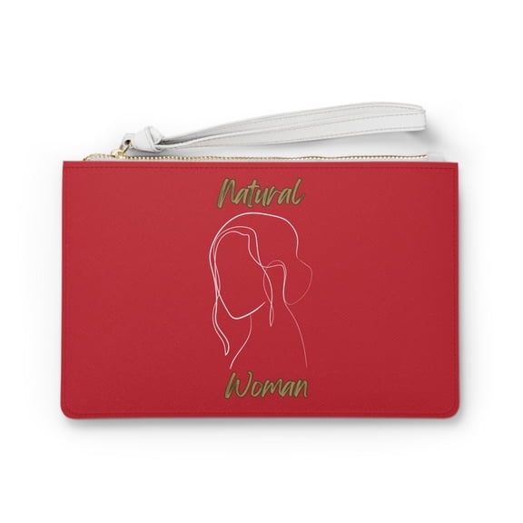 Natural Woman Hands Ready (WL) Clutch Bag ORANGE