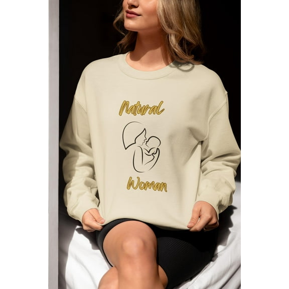 Natural Woman Long Awaited (BL) Crewneck Sweatshirt