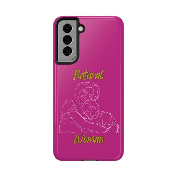Natural Woman Loving Embrace (WL)Tough Phone Cases PINK