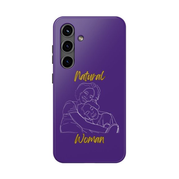 Natural Woman Loving Embrace (WL)Tough Phone Cases PURPLE