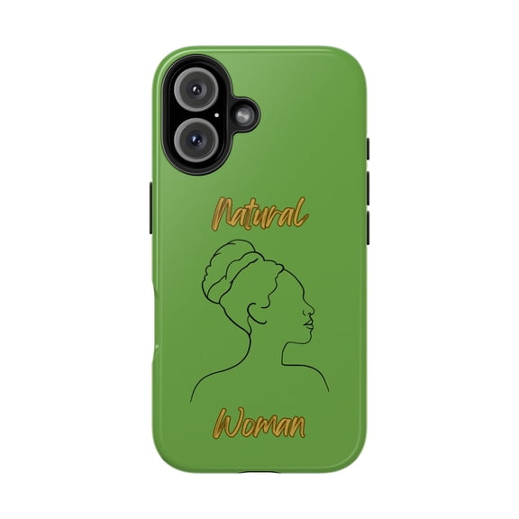 Natural Woman Mixed (BL)Tough Phone Cases GREEN