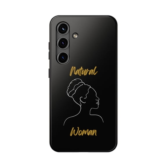 Natural Woman Mixed (WL)Tough Phone Cases BLACK