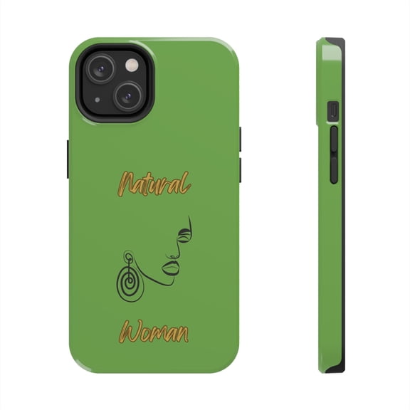 Natural Woman Music In My Soul (BL)Tough Phone Cases GREEN