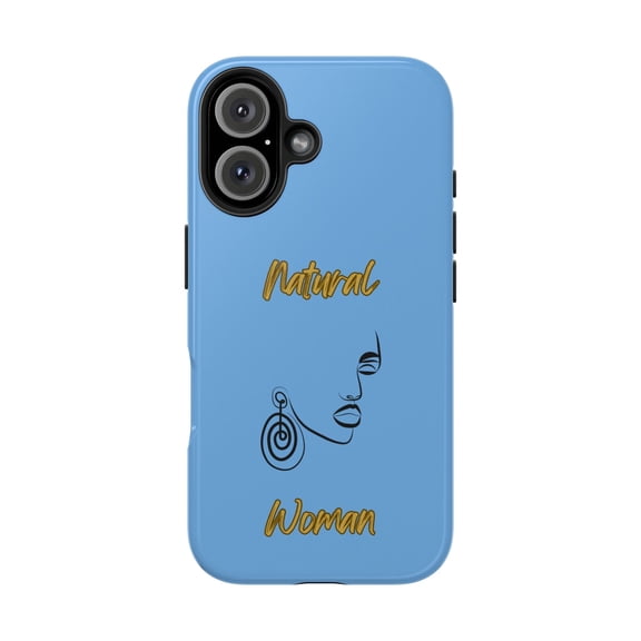 Natural Woman Music In My Soul (BL)Tough Phone Cases LIGHT BLUE