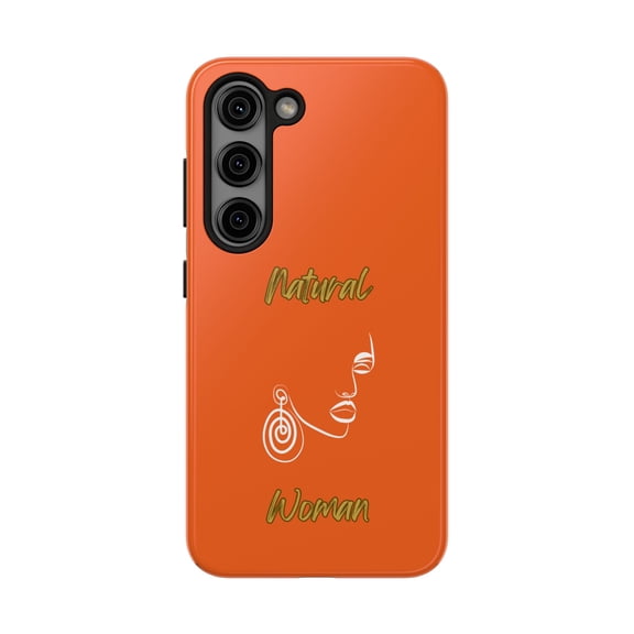 Natural Woman Music In My Soul (WL)Tough Phone Cases ORANGE