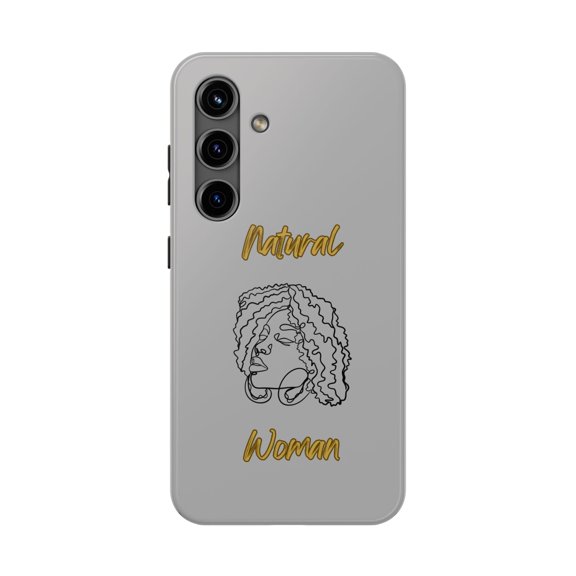 Natural Woman Naturally Me (BL)Tough Phone Cases LIGHT GREY