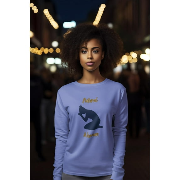 Natural Woman Pray (BL) Long Sleeve T-Shirt