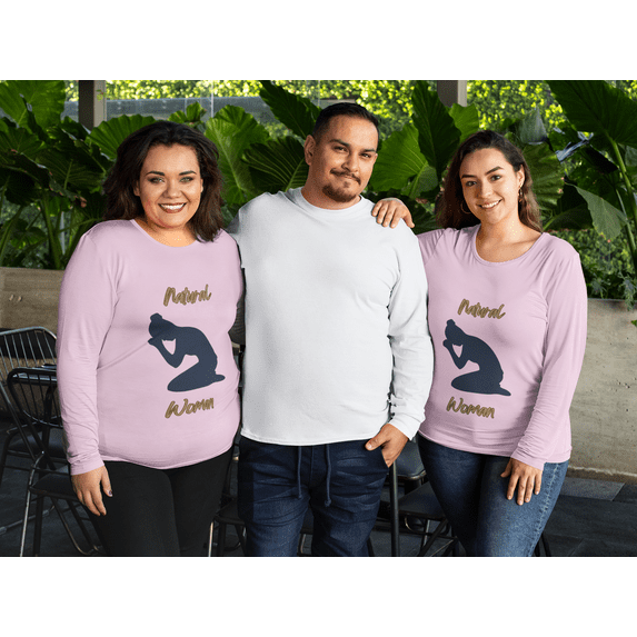 Natural Woman Pray (BL) Long Sleeve T-Shirt