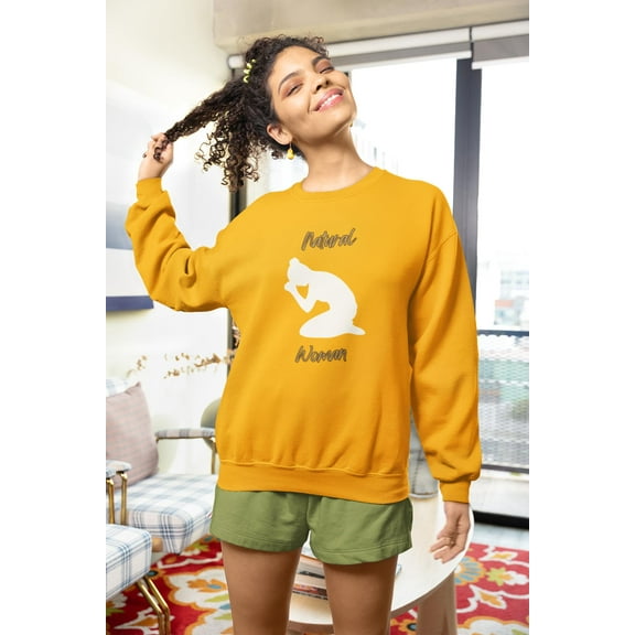 Natural Woman Pray (WL) Crewneck Sweatshirt