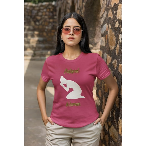 Natural Woman Pray  (WL) Short Sleeve T-Shirt