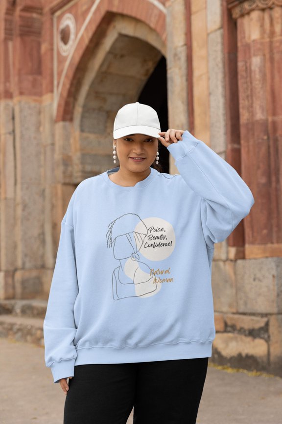 Natural Woman Puff (BL) Crewneck Sweatshirt